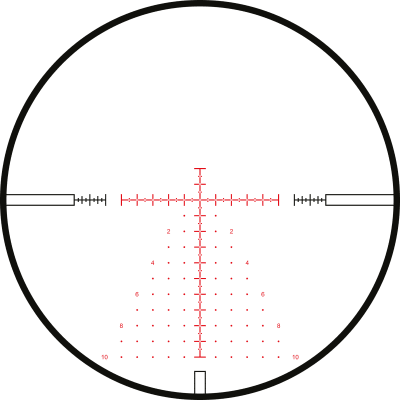 Hawke Frontier 30 FFP 3-15x50, riktm. Mil Pro belyst *