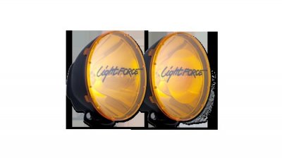 Lightforce Fjärrljusfilter bärnsten 240 mm med logo (Blitz, XGT)