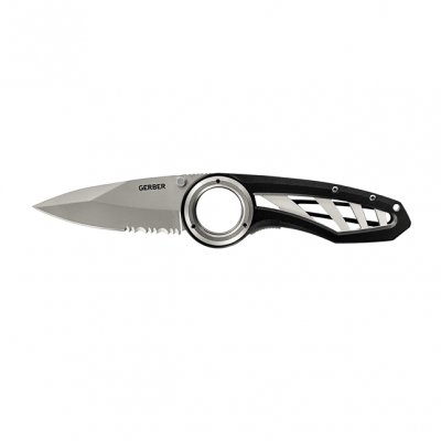 Gerber Remix Tactical fällkniv tandad svart