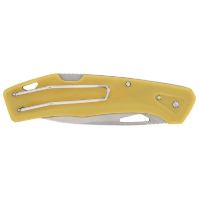 Gerber LST Fällkniv med clip gul