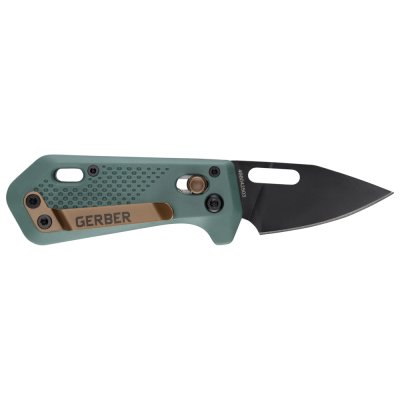 Gerber Nectar fällkniv m clip grön