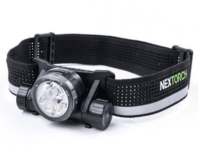 Nextorch HiStar pannlampa svart, 2300 lm uppladdningsbart batteri