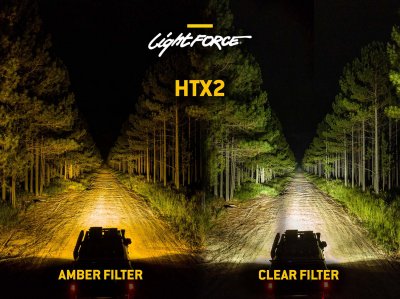 Lightforce Fjärrljusfilter amber 230 mm (HTX2)