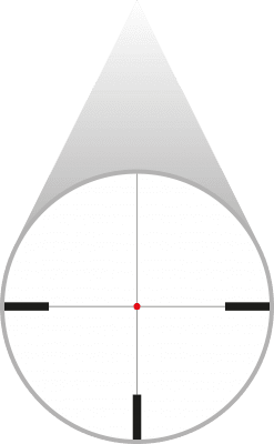 Hawke Vantage 30 WA FD 1-4x24 L4A Fiber Dot belyst