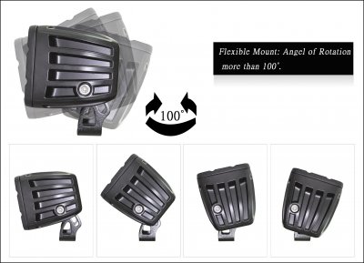 Up Tech Arbetsbelysning 80x80 40w Flod