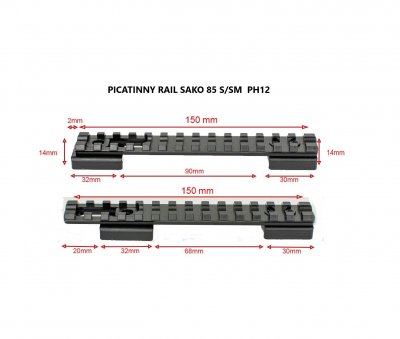 Contessa Picatinnyskena 20 MOA, Sako 85 S
