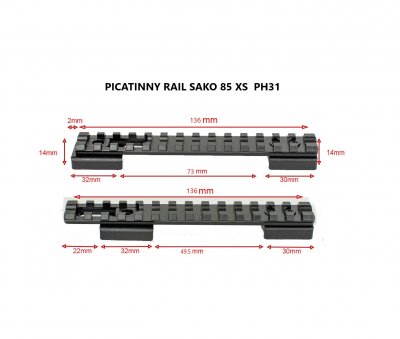 Contessa Picatinnyskena, Sako 85 XS