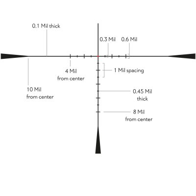 Hawke Frontier 30 FD 1-10x24 Mil FD belyst