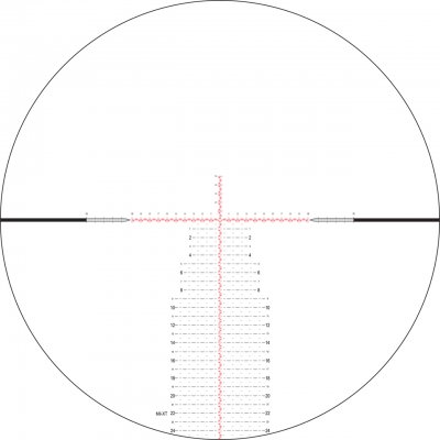 Nightforce NX6 - 3-18x50mm F1 - FieldSet™ - .1 MRAD - DigIllum™ - Mil-XT™