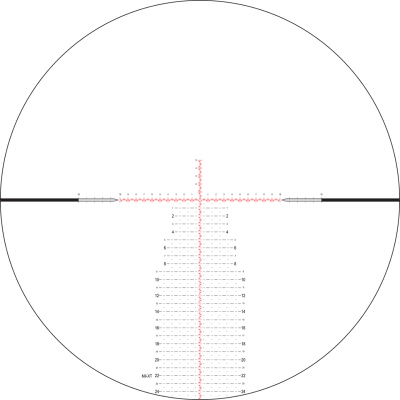 Nightforce NX6 - 3-18x50mm F1 - FieldSet™ - .1 MRAD - DigIllum™ - Mil-XT™