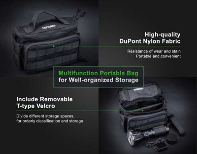 Nextorch Saint Torch 30 sökarlampa, 8000 lm *