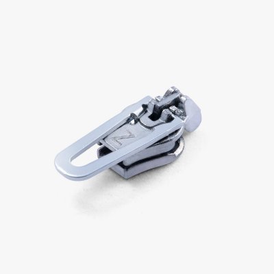 ZlideOn L Normal Plastdragkedja, Silver