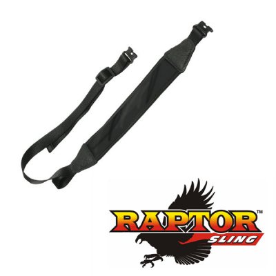 Outdoor Connection Raptor vapenrem svart neopren inkl. Brute rembyglar *