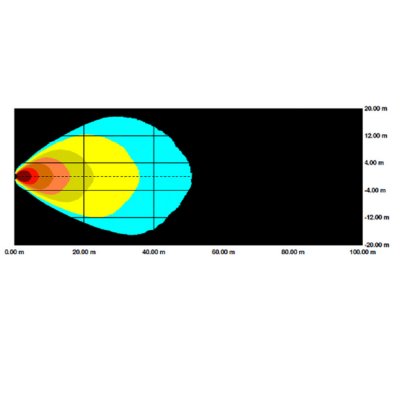 Lightforce ROK40 Arbetsbelysning LED 4x10W Ultra Flodljusbild svart