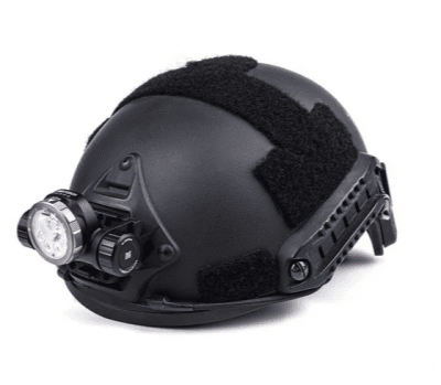 Nextorch HiStar pannlampa svart, 2300 lm uppladdningsbart batteri & hjälmfäste