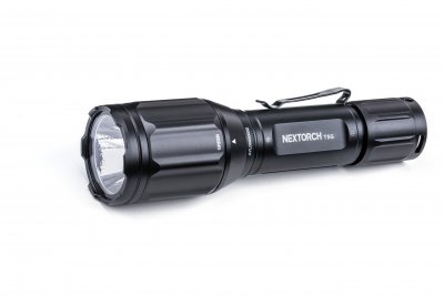 Nextorch T5G 2.0 eftersökset vit/grön LED (1200/170 lum) uppladdningsbart