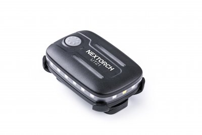 Nextorch UT21 varningslampa blå/röd med bältesclip