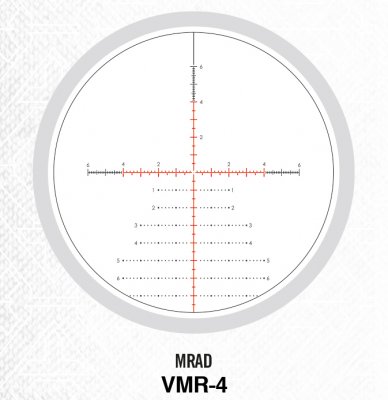 Vortex Viper HD 5-25x50 FFP VMR-4 Mrad