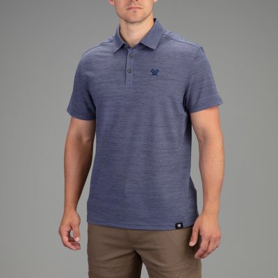 Vortex Men's Punch In Polo Crown Blue|