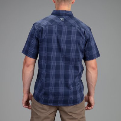 Vortex Men's Coolmax® Fast Twitch Short Sleeve Navy|