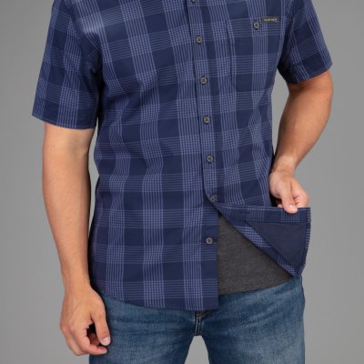 Vortex Men's Coolmax® Fast Twitch Short Sleeve Navy|