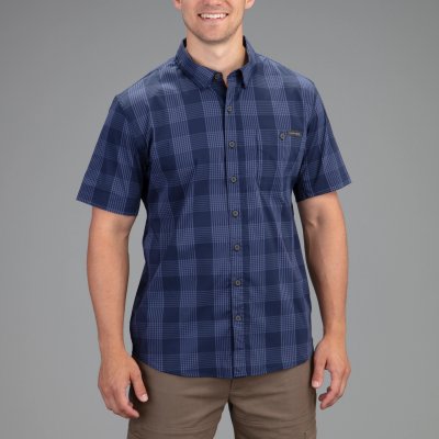 Vortex Men's Coolmax® Fast Twitch Short Sleeve Navy|