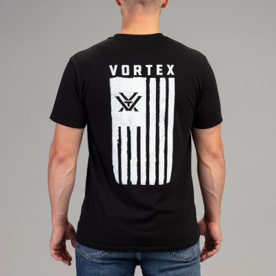 Vortex Men's Salute Short Sleeve T-Shirt Black