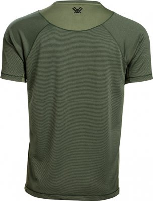 Vortex Men's Weekend Rucker Short Sleeve Rifle Green|