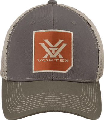 Vortex Clipped Corner Cap Charcoal