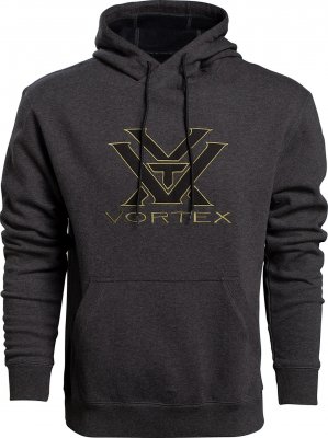 Vortex Core Logo Comfort Hoodie Charcoal, L