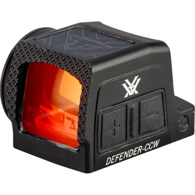 Vortex Defender-CCW Enclosed Solar Red Dot 3 MOA Auto shutoff multi reticle
