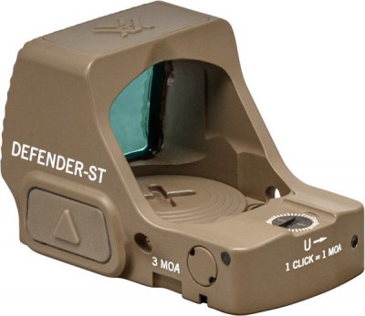 Vortex Defender ST Red Dot 3 MOA Auto shutoff Tan